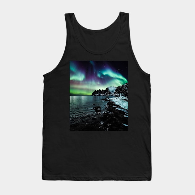 AMAZING NORTHERN LIGHTS Tank Top by MJ96-PRO